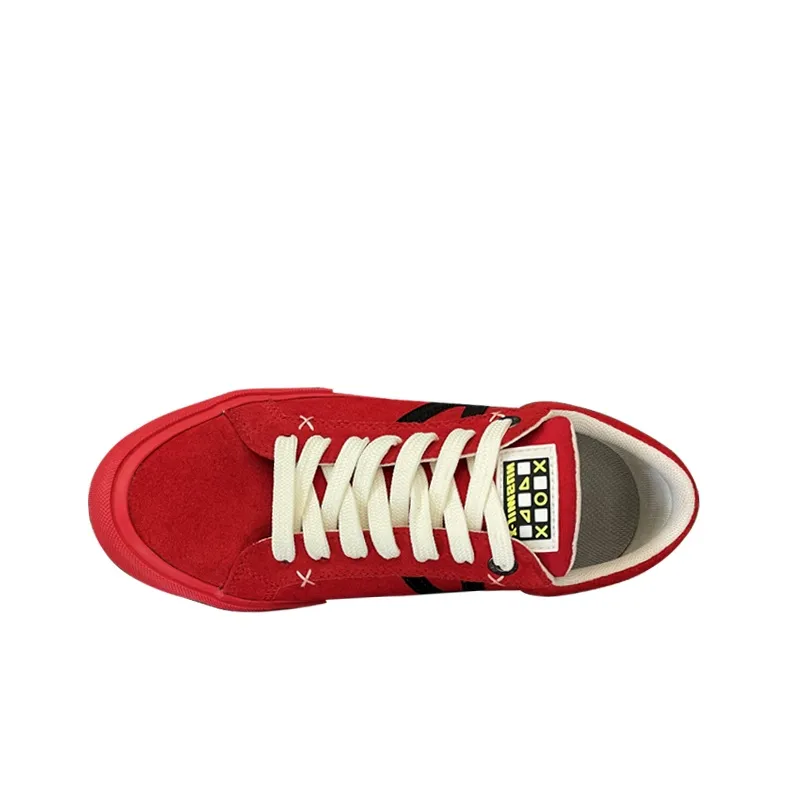 X JIMSUN Cushioning Balance Support Low Top Skateboard Shoes Unisex China Red-2