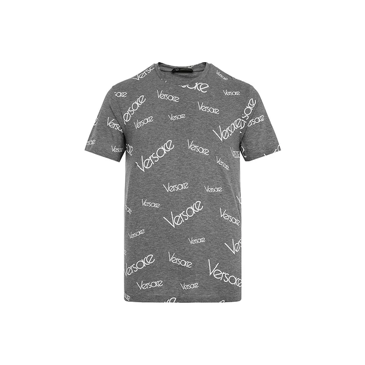 VERSACE T Shirts Men Gray-0