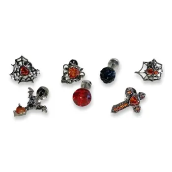 LuluCanaan Alloy Stud Earrings Women's
