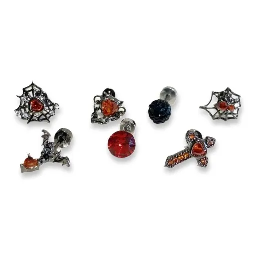 LuluCanaan Alloy Stud Earrings Women's-0
