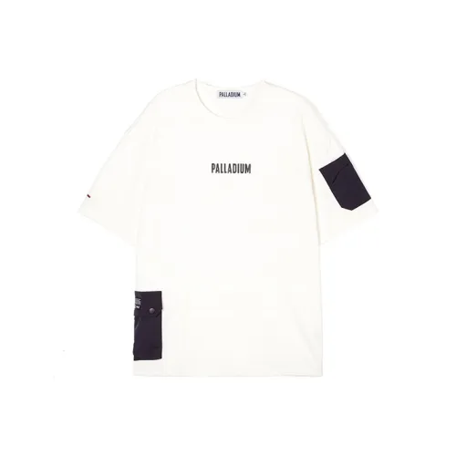 Palladium Straight T Shirt Unisex White