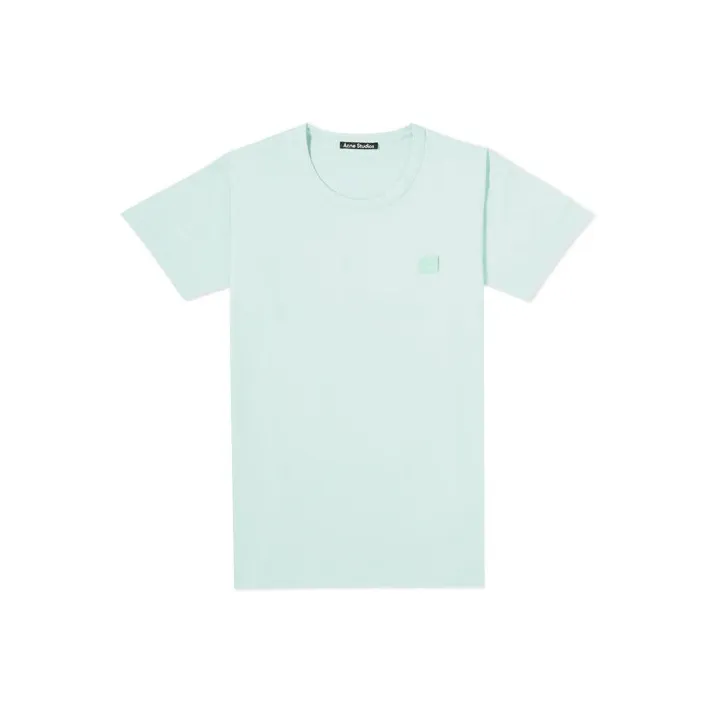 Acne Studios Regular T Shirt Unisex Mint Green-0