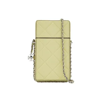TORY BURCH Fleming Leather Crossbody Bag, Shoulder Bag Mini Women's Frozen Skin Undertone