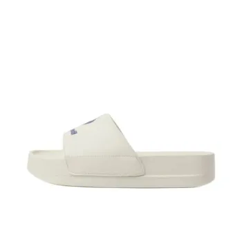 Le Coq Sportif Slip Resistant Abrasion Resistant Slide Slippers Unisex Beige