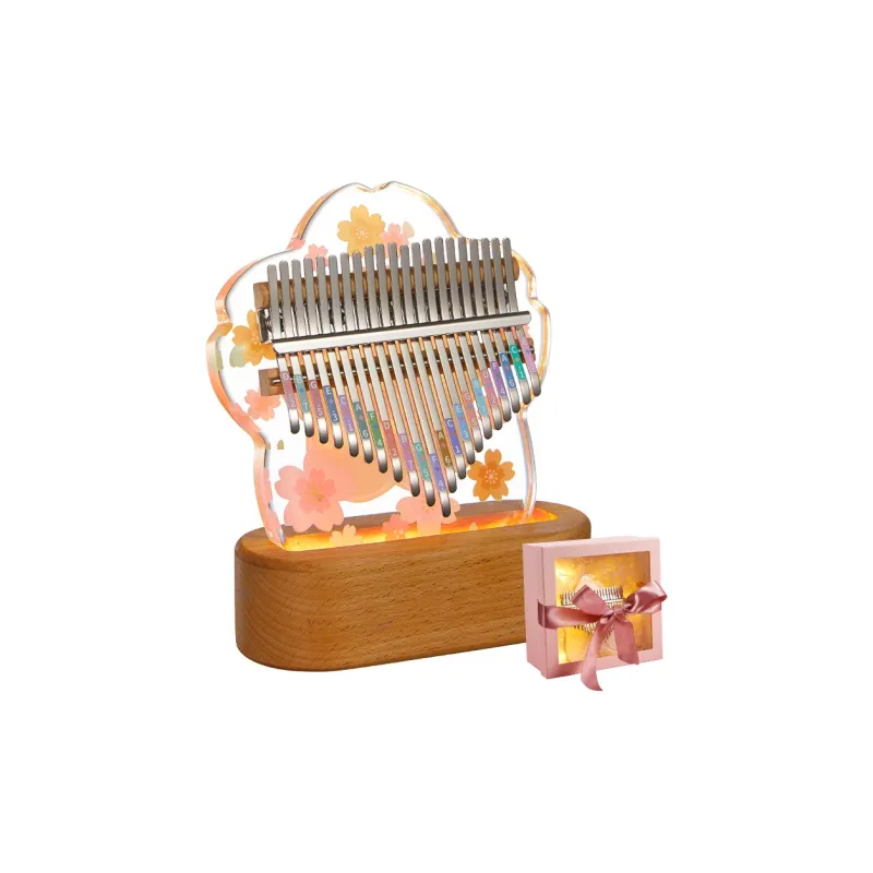 CEGA Acrylic Kalimba Fully Transparent Appearance 17/21 Keys Thumb Piano-25