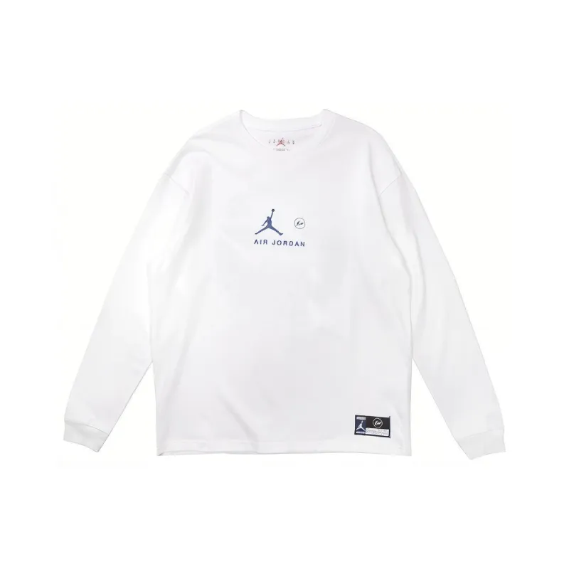 JORDAN X Fragment Long Sleeve T Shirt-0