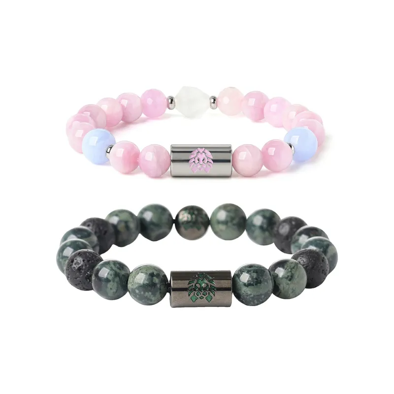 Rastaclat Agate Small Lion Jade Bracelet Unisex-6
