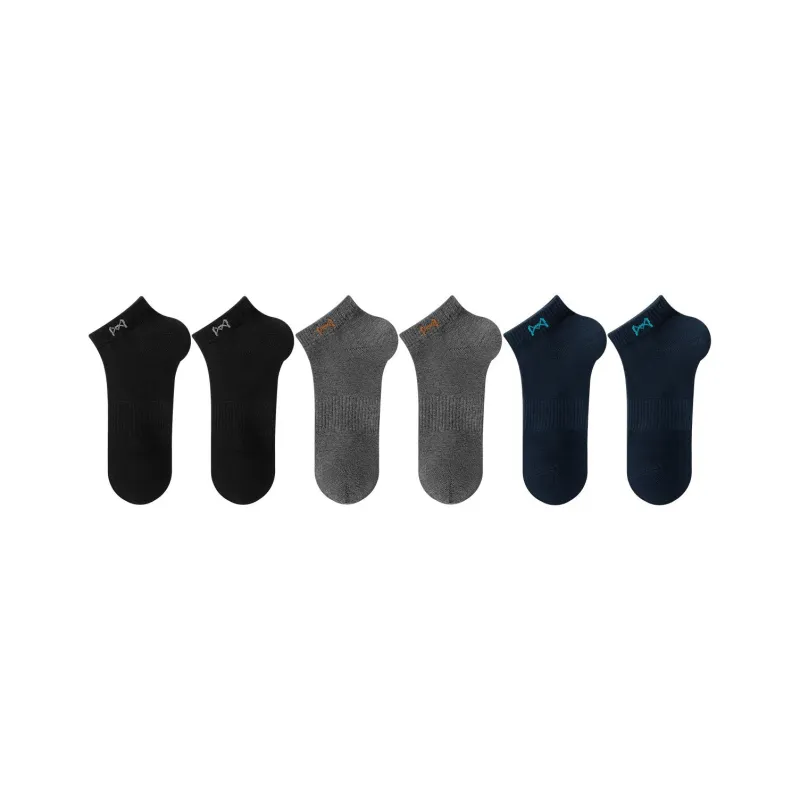 MIIOW No Show Socks Men's 6 Pack-0