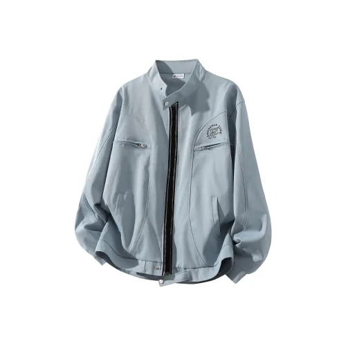 Tre Club Jackets Coats Unisex Denim Blue
