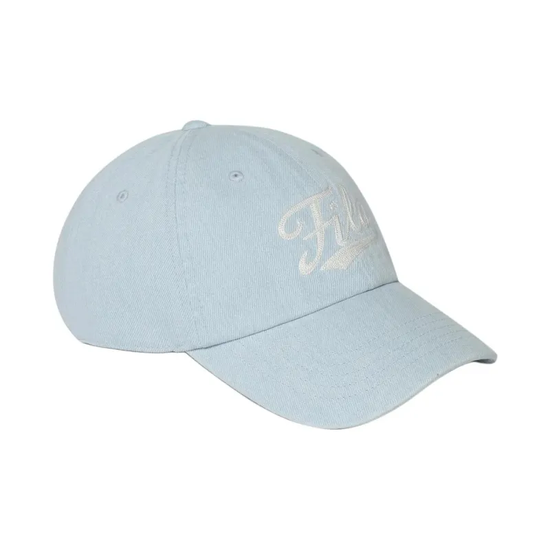 FILA Cotton Baseball Caps Unisex Light Blue-1