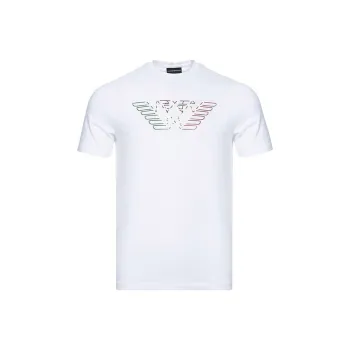 EMPORIO ARMANI T Shirts Men White