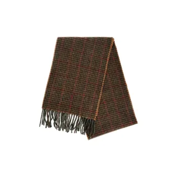 Polo Ralph Lauren Wool Knit Scarves Unisex Brown