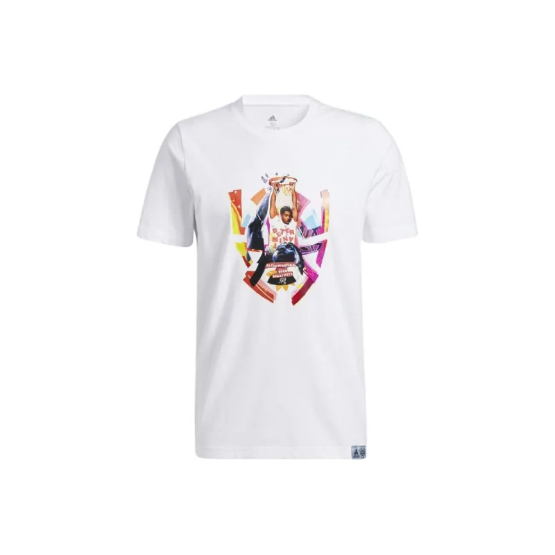 Adidas T Shirts Men White-0