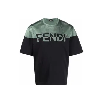 FENDI T-Shirts Men Black
