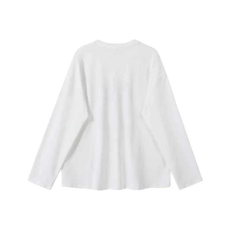GOSO Drop Shoulder Sleeve T Shirt Women's Sky Cat-0