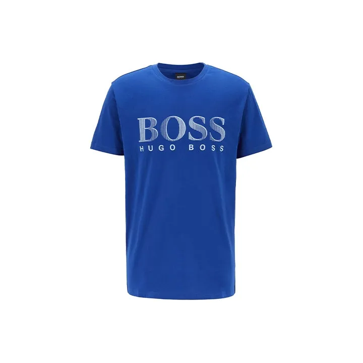 HUGO BOSS T-Shirts Men Blue-0