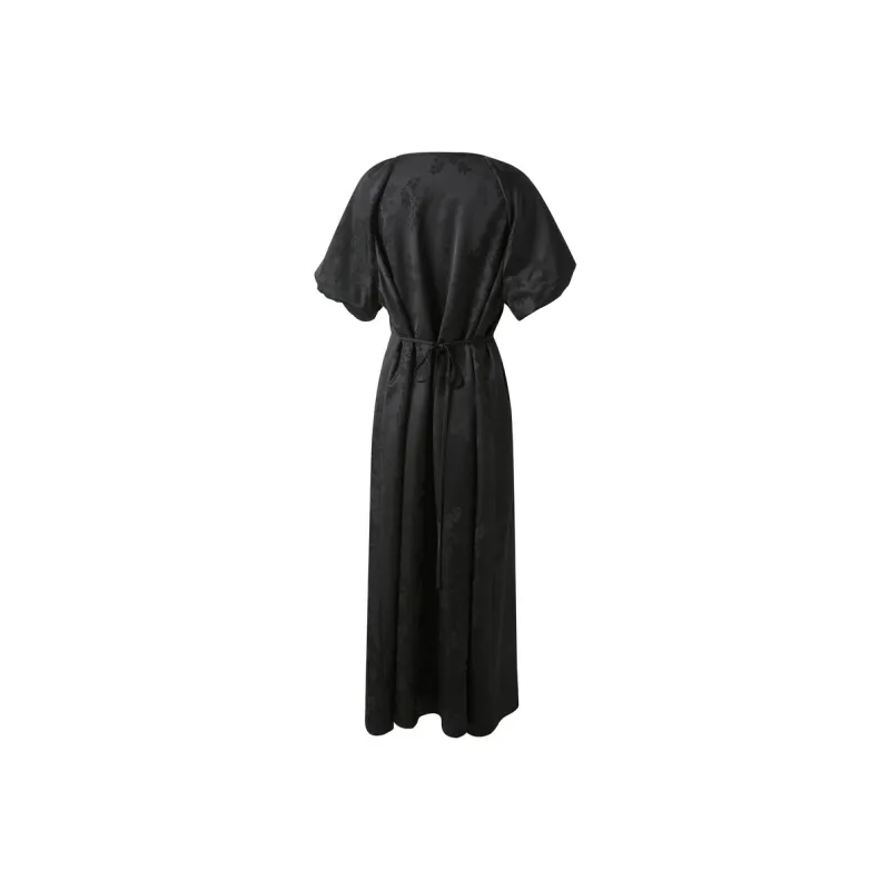 3COLOUR Short Sleeved Dress Women's Classic Black-1