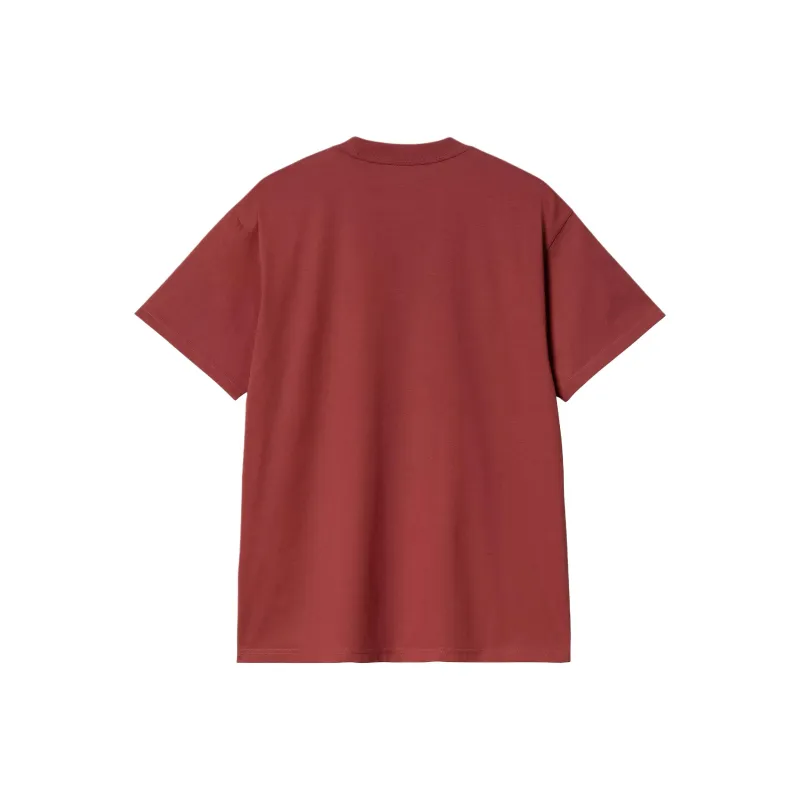 Carhartt WIP T Shirts Men Red-1