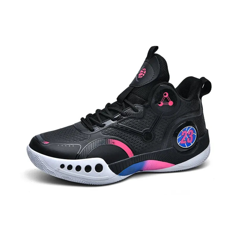 SOURCE Shock Absorbers With Slip Resistant And Abrasion Resistant Properties Low Top Basketball Shoes Unisex-0