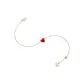 Red Chalcedony Bracelet