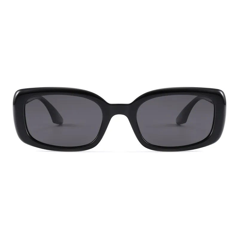 PULAIS Plate Frame Irregular Shape Sunglasses Unisex-0