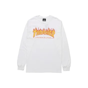 Thrasher T Shirts Unisex White