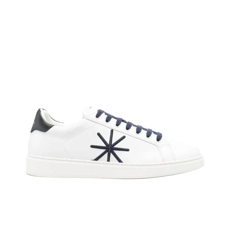 MANUEL RITZ Low Top Skateboard Shoes Men's White-1