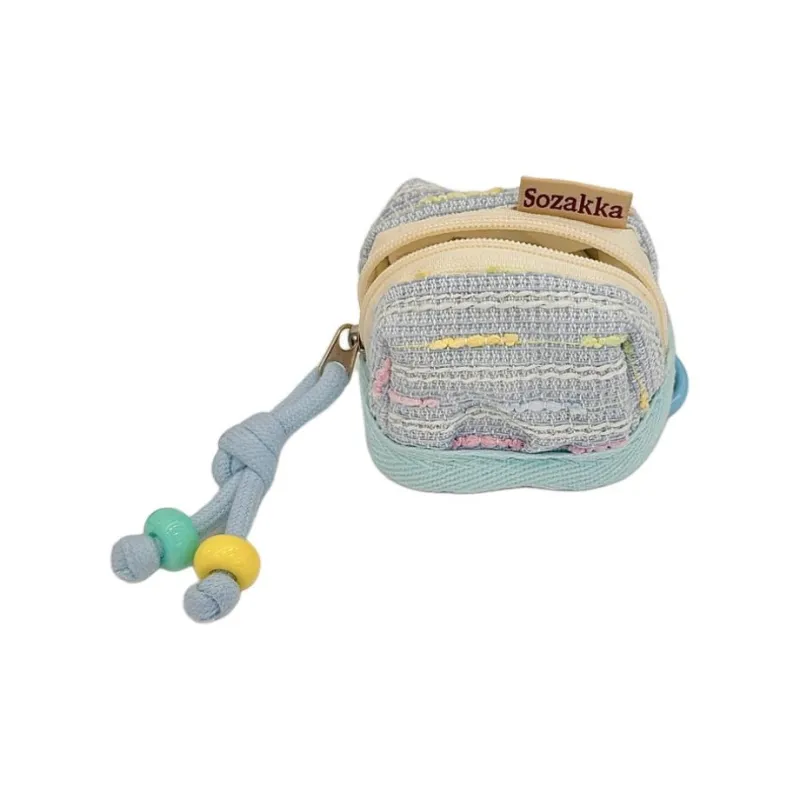 Boniu Polyester Soft Fabric Case Makeup Bag Unisex Multicolor-4