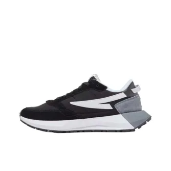 FILA Low Top Running Shoes Women's Black White