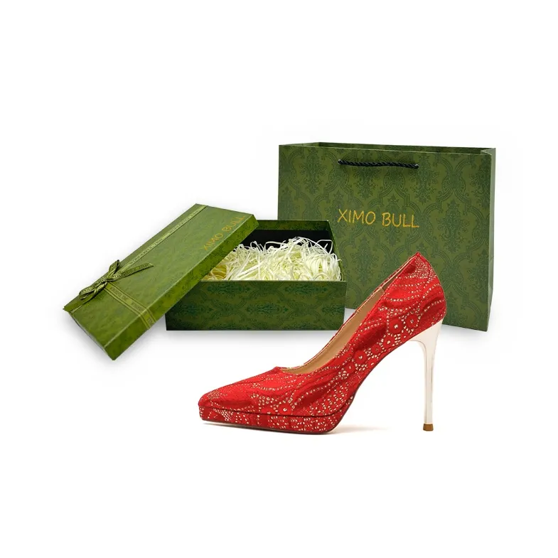 XIMO BULL High Heels Women's Champagne-18