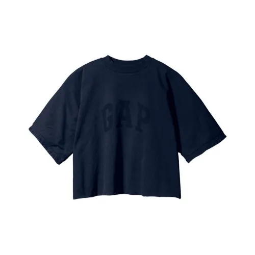 Balenciaga X YEEZY T Shirts Unisex Navy Blue