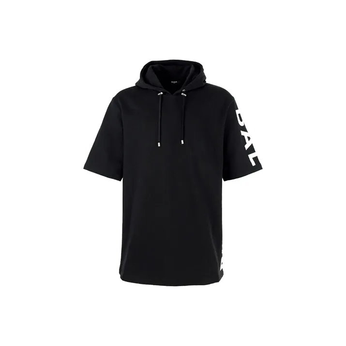 BALMAIN T Shirts Men Black-0