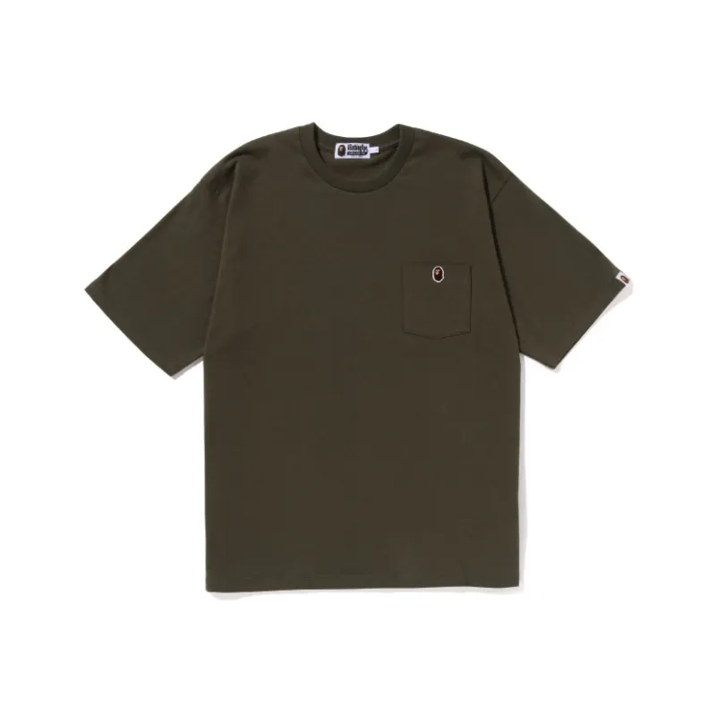 A BATHING APE SS23 Drop Shoulder Sleeve T Shirt Men's-1