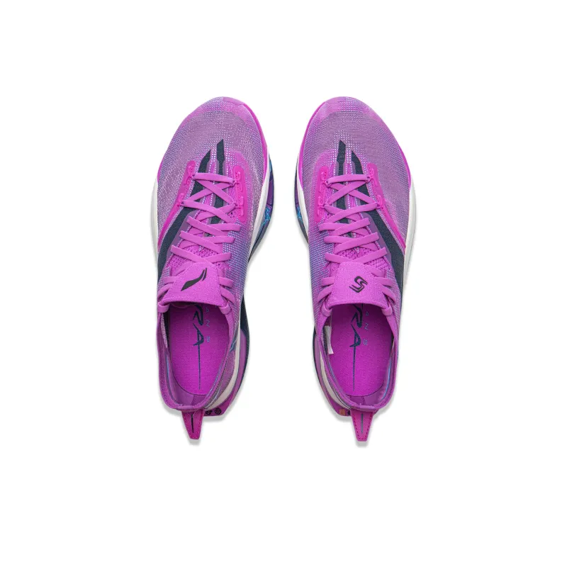 LiNing Feidian 5 ULTRA Cushioning, Slip Resistant, Rebound Low Top Marathon Training Running Shoes Unisex Purple-3