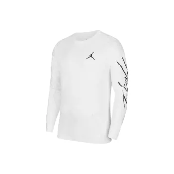 Jordan Set in Sleeve T Shirt Men's White