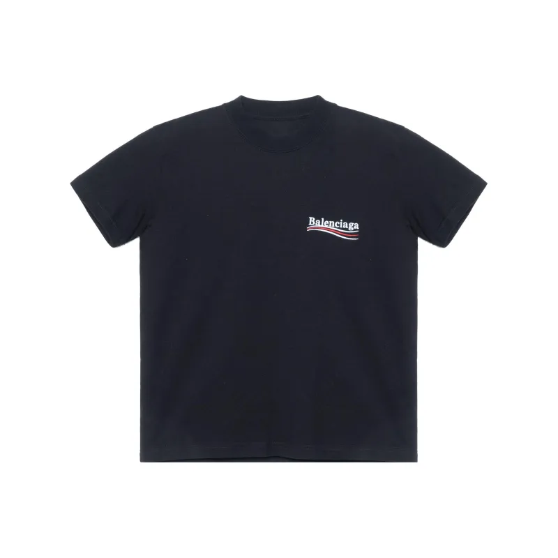 Balenciaga Political Campaign Cotton T shirt-0