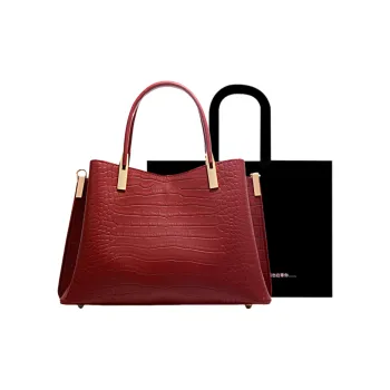 HACIN Handbags Burgundy
