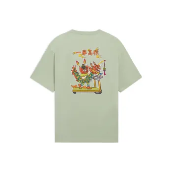 LiNing Sports Life Collection T Shirt Men's Desert Green
