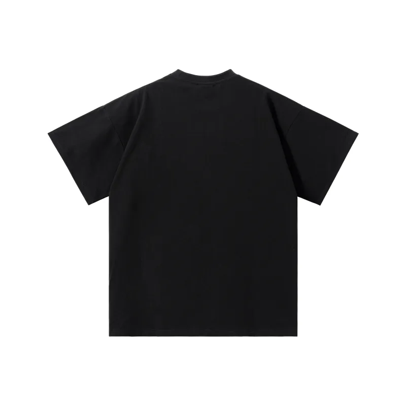 XINYINSU 25SS T Shirt Unisex Black-1