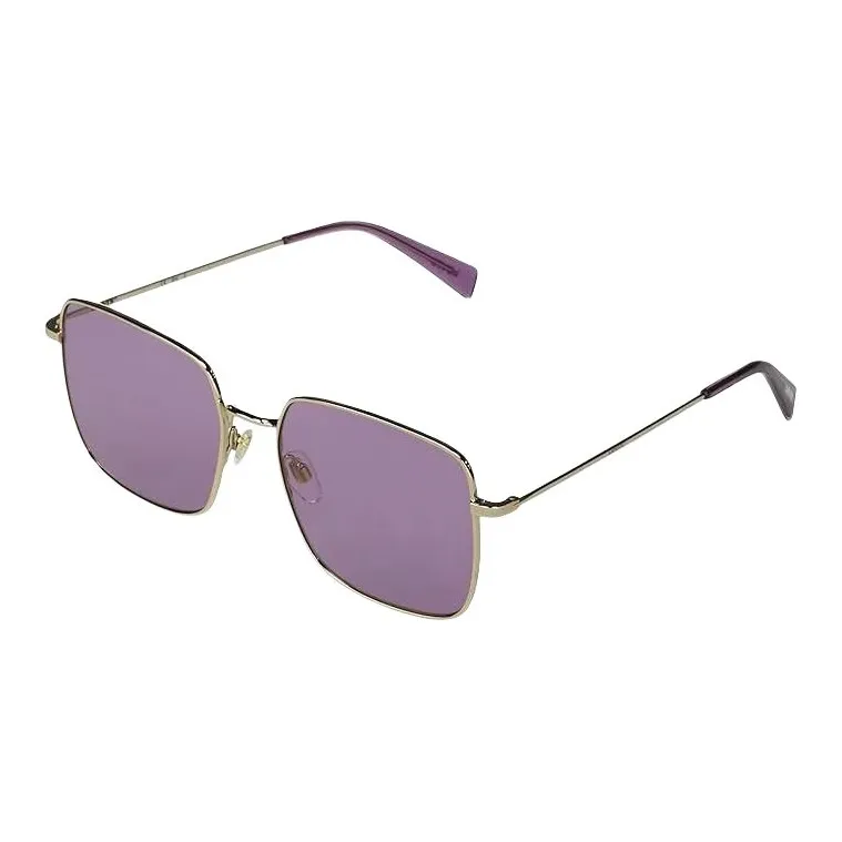 Levi's Square Sunglasses Women's Gold-0