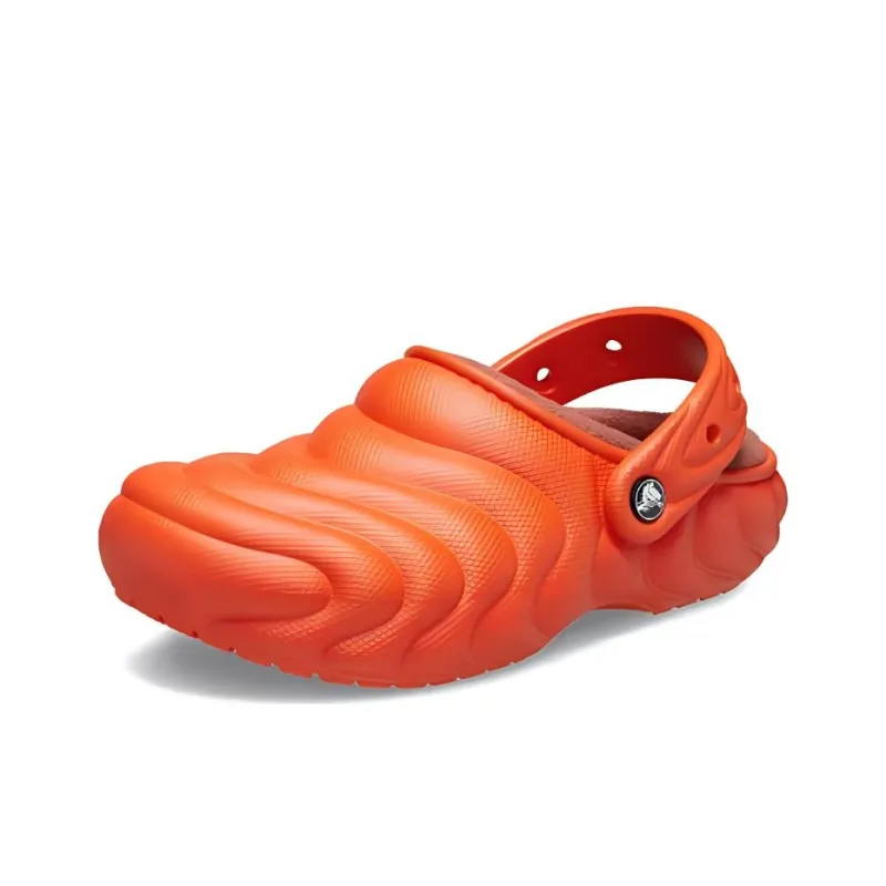 Crocs Classic Overpuff Lined Clog Lava-1