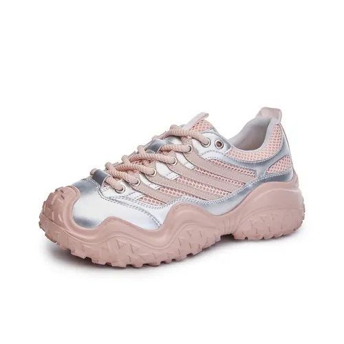 Zdwo Cushioning Breathable Low Top Chunky Sneakers Women's