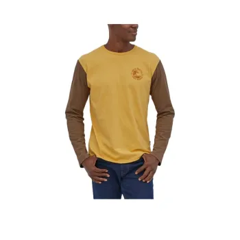 Patagonia T Shirts Men Yellow