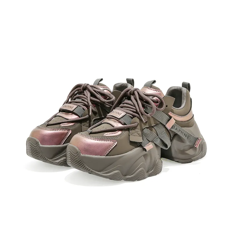 DAPHNE Low Top Chunky Sneakers Women's-31