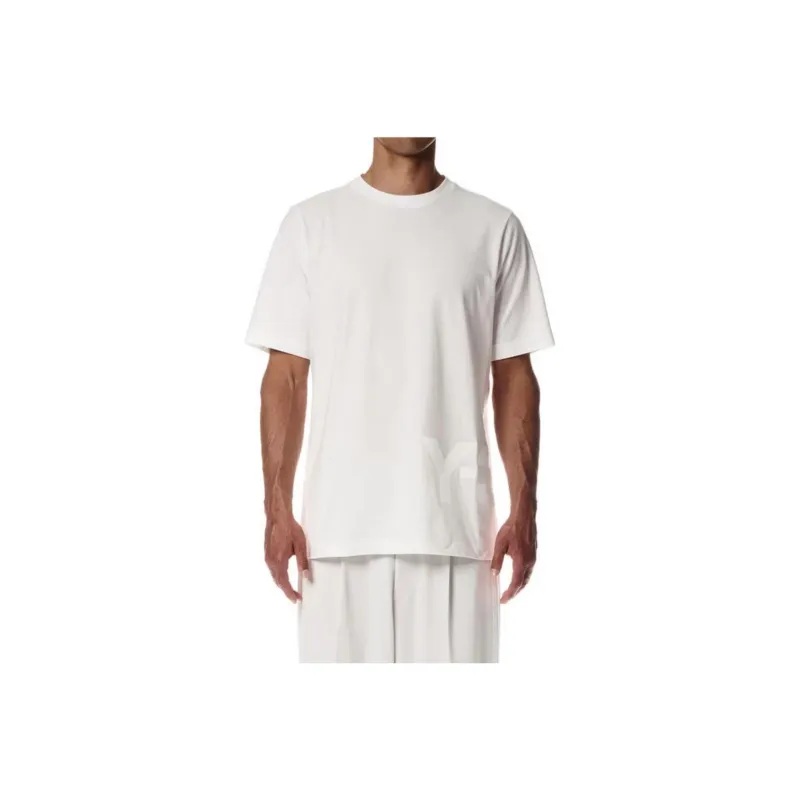 Y 3 Tonal Logo print T shirt-0