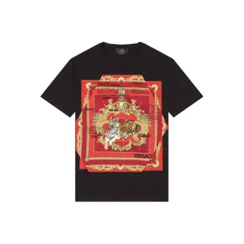 VERSACE SS22 New Year Limited Edition T-Shirt Men's Black