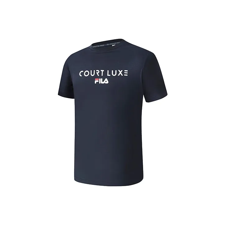 FILA Athletics T Shirt Men's Royal Blue-0