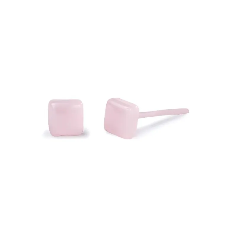 SHEEHHYY Ceramic Stud Earrings Women's-4