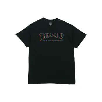 Thrasher T Shirt US Version Unisex Black