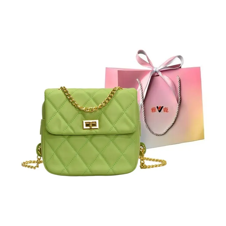 Yalu PU Shoulder Bag Backpack Regular Women's Black/Pink/Green/White-6